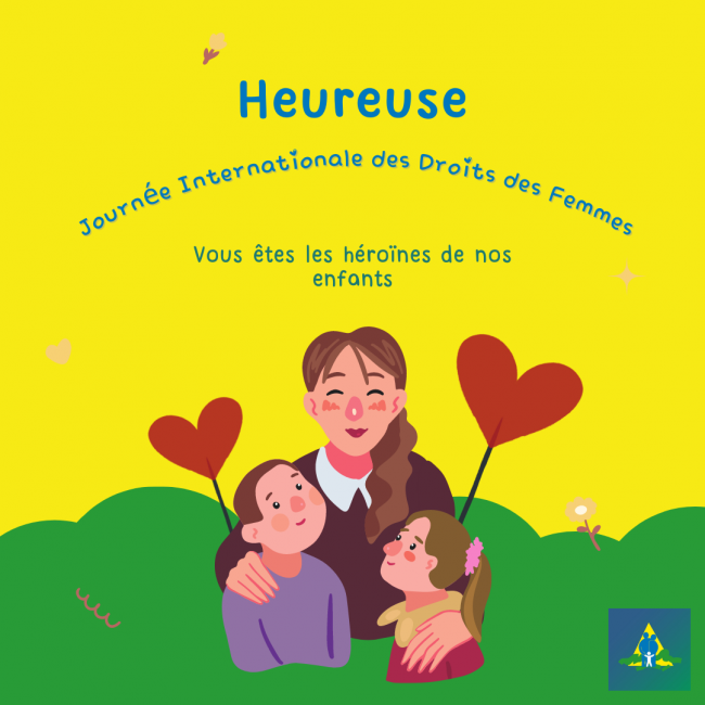 Heureuse Heureuse Journée Internationale des Droits des Femmes Heureuse Journée Internationale des Droits des Femmes
