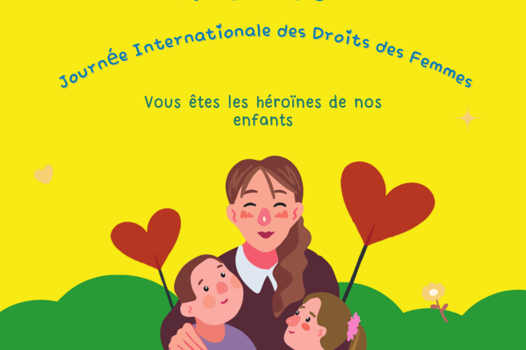 Heureuse Journée Internationale des Droits des Femmes