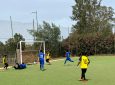 Nos enfants qui jouent au football